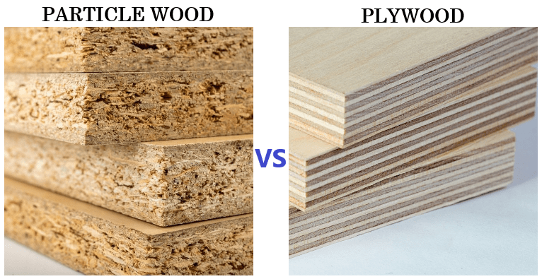 PARTICLE WOOD VS PLYWOOD